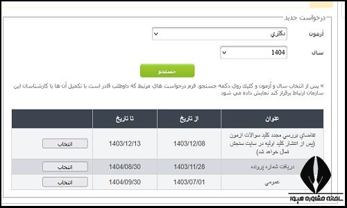 اعتراض به کلید سوالات آزمون دکتری ۱۴۰۴